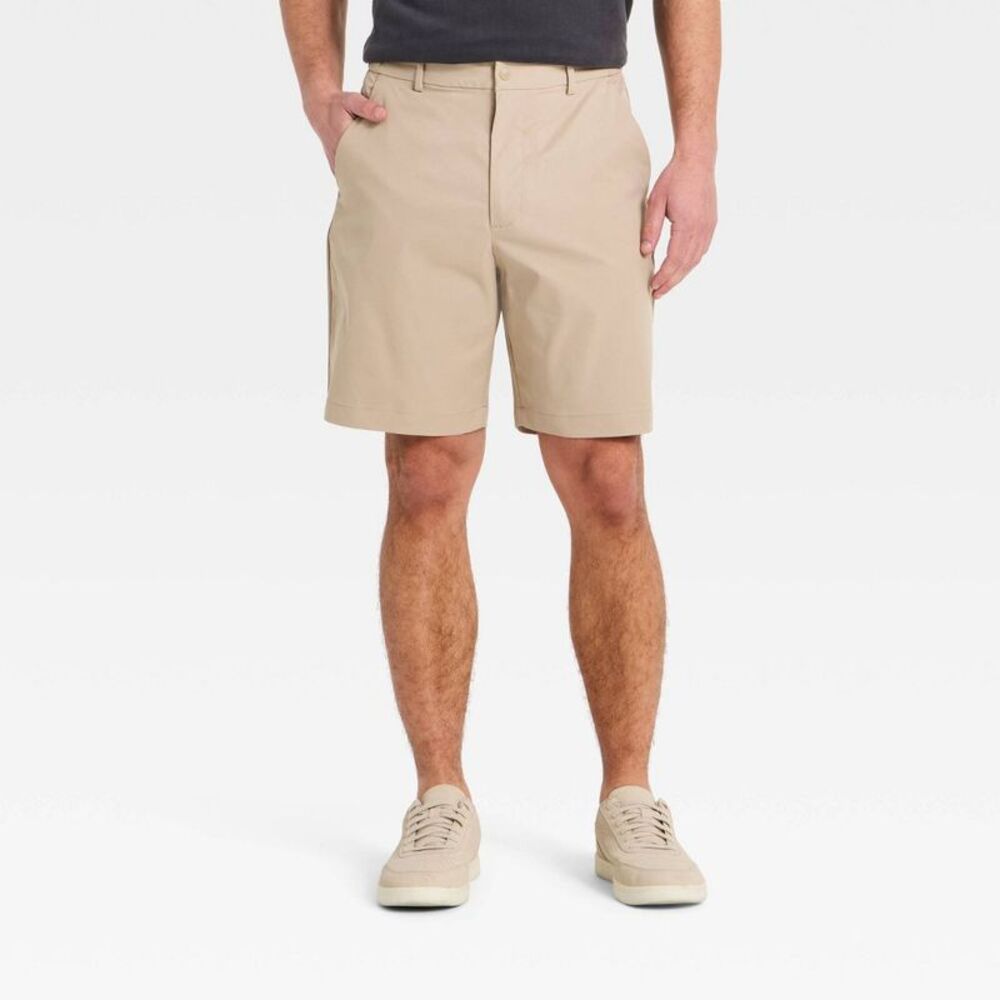 Goodfellow & Co - Men's 8" Comfort Commuter Shorts - Goodfellow & Co Beige